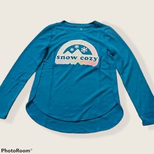 SO softest thermal blue tunic